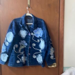 Very detailed denim jacket.